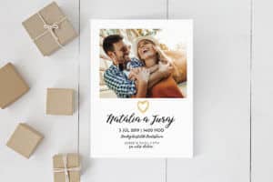 svadobné oznámenie