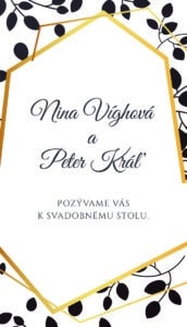 svadobné oznámenia 5-2019