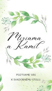 svadobné oznámenia 5-2019