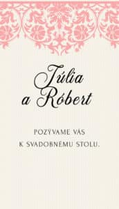 svadobné oznámenia 5-2019