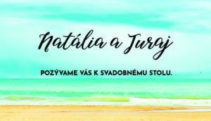 svadobné oznámenia 5-2019