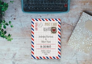 kreatívne svadobné oznámenie