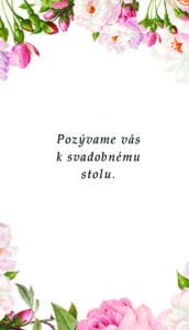 svadobne oznamenie svadobne oznamenia pozvanka na svadbu