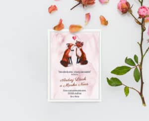 kreatívne svadobné oznámenie