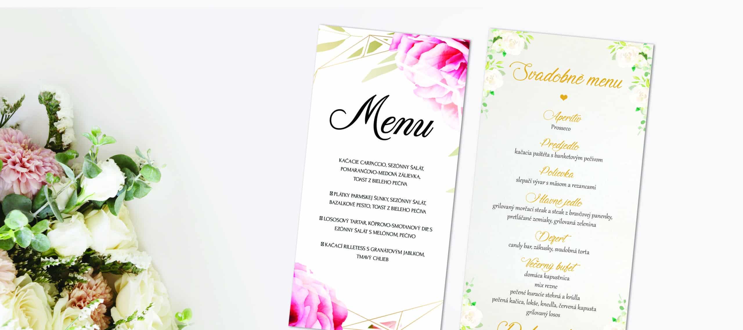 svadobne menu