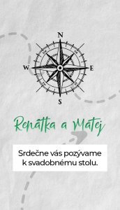 kreatívne svadobné oznámenie
