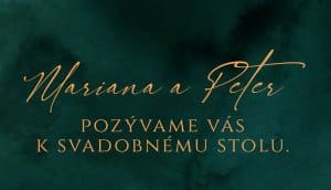 luxusne svadobne oznamenie