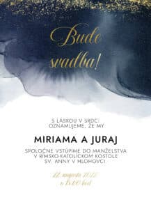 svadobne oznamenie
