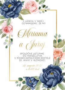 svadobne oznamenie