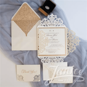 luxusné svadobné oznámenie