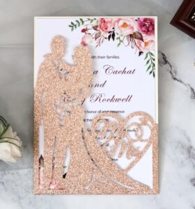 luxusné svadobné oznámenie