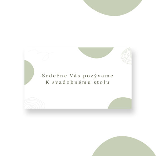 pozvánka k svadobnému stolu