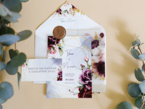 svadobne oznámenie set Tibor a Miriam