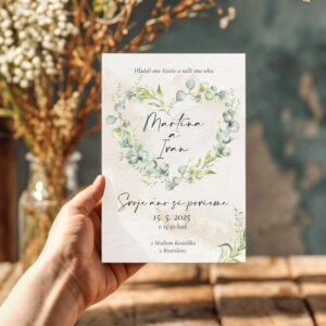 luxusne svadobne oznamenie LSO2025 0416 4 stvorec