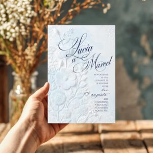 luxusne svadobne oznamenie LSO2025 0430 4 stvorec
