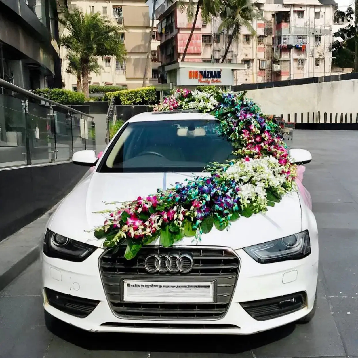 ako vyzdobit auto na svadbu 2