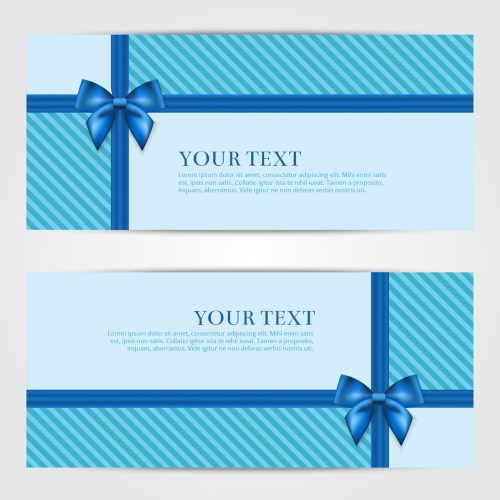 Tlač darčekových poukážok - DP 5 modrá