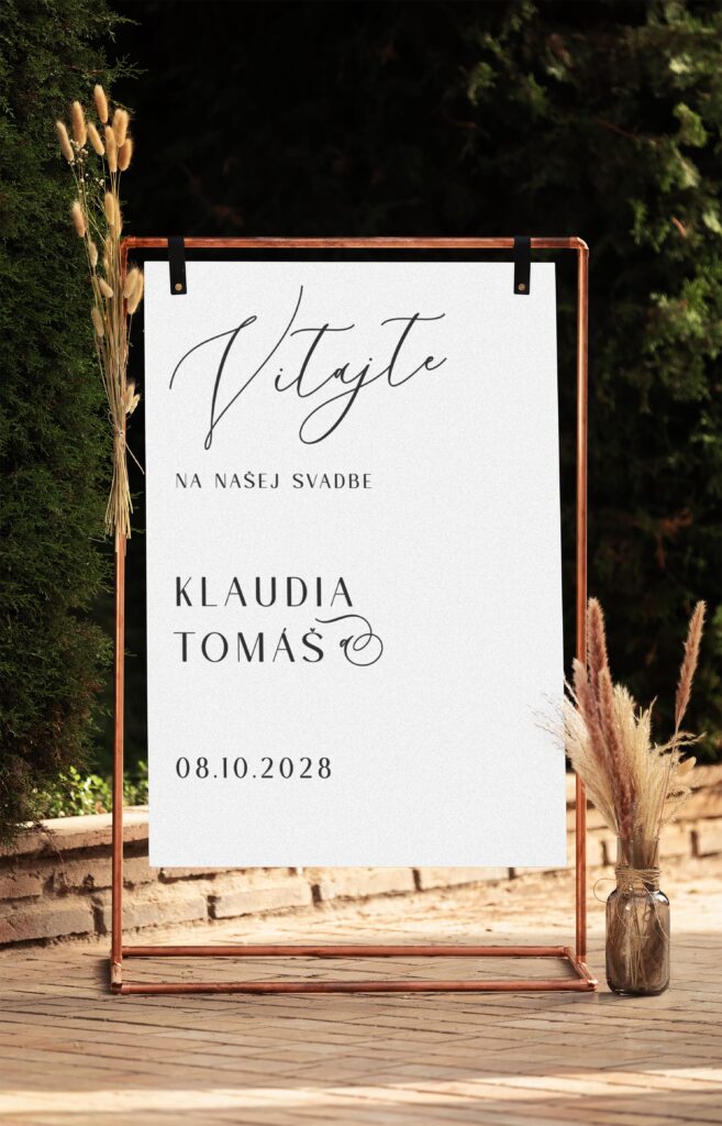 Svadobná uvítacia tabuľa 2025 10