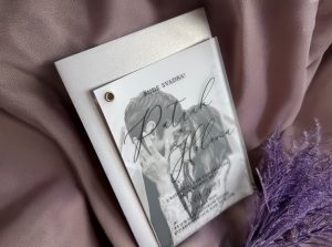 svadobné oznámenie nitované s fotkou